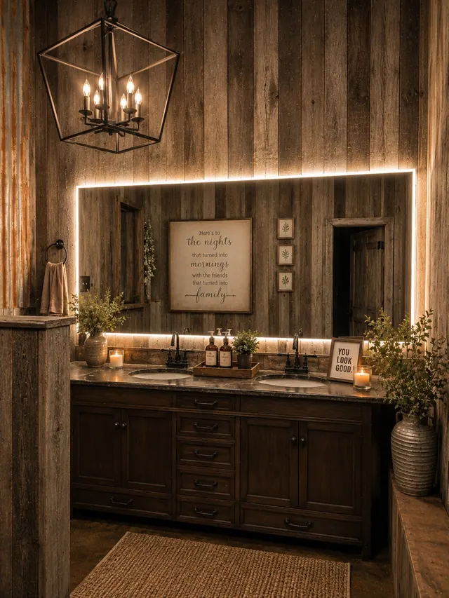 The suite bathroom (rendering)